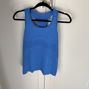 Lululemon Swiftly Tech Racerback Tank Top, Colour: Blue, Size 6